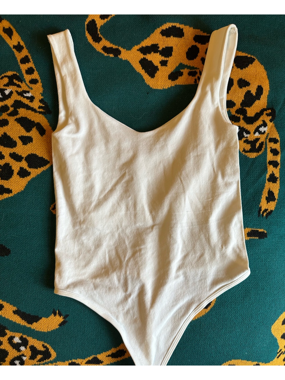 NEW Free People White tank bodysuit XS/s